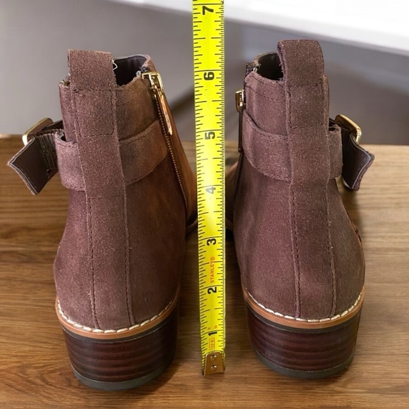 Tommy Hilfiger “terez” size 7.5 zip ankle bootie, beautiful chocolate brown NWOB - Picture 7 of 15